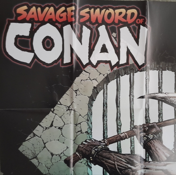Rare Marvel 2019 Savage Sword of Conan Poster - Picture 4 of 4